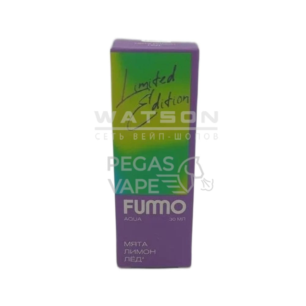 Жидкость Fummo AQUA SUMMER (Мята лимон лед) 30 мл 2% (20 мг/мл) - Купить с доставкой в Красногорске