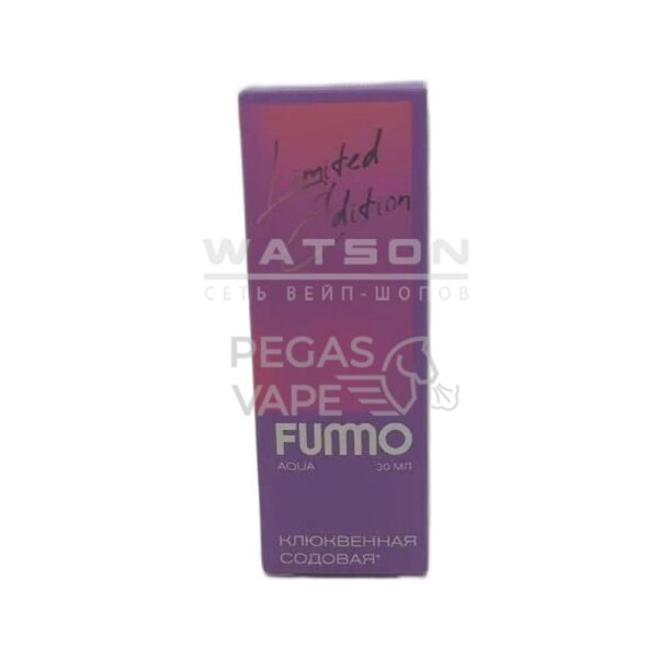 Жидкость Fummo AQUA SUMMER (Клюквенная cодовая) 30 мл 2% (20 мг/мл) - Купить с доставкой в Красногорске