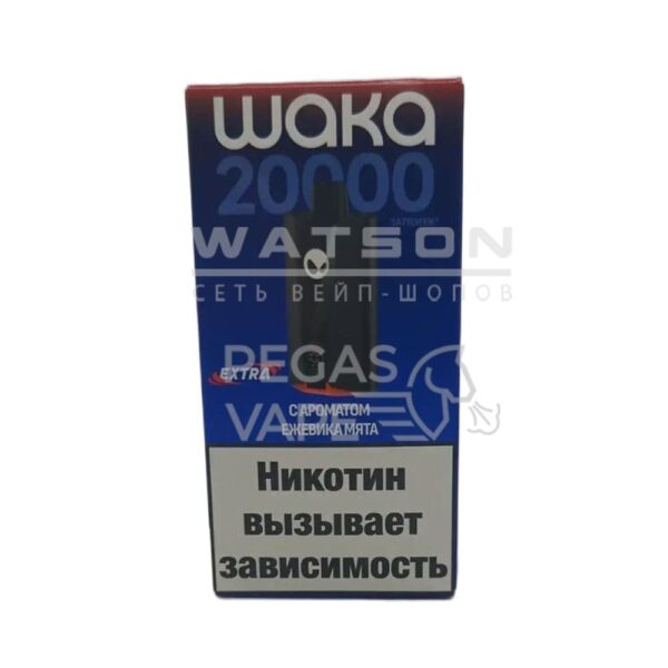 Электронная сигарета Waka Extra V2 20000 (Ежевика мята) - Купить с доставкой в Красногорске