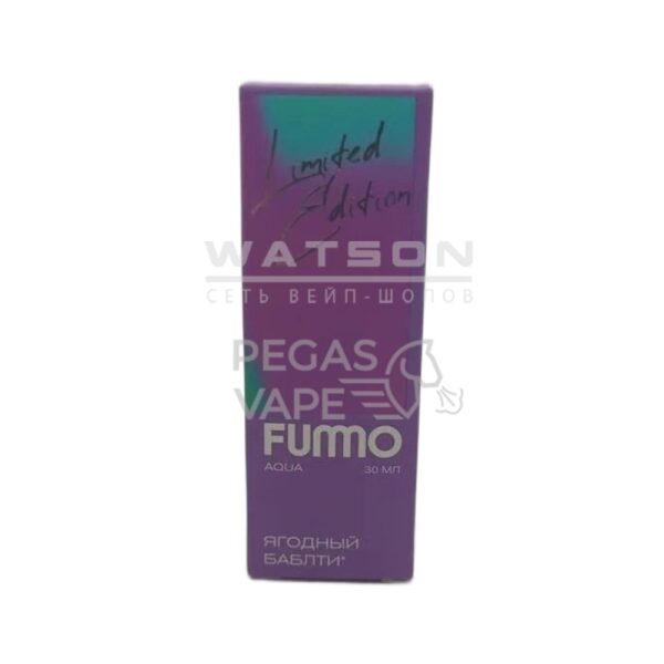 Жидкость Fummo AQUA SUMMER (Ягодный баблти) 30 мл 2% (20 мг/мл) - Купить с доставкой в Красногорске