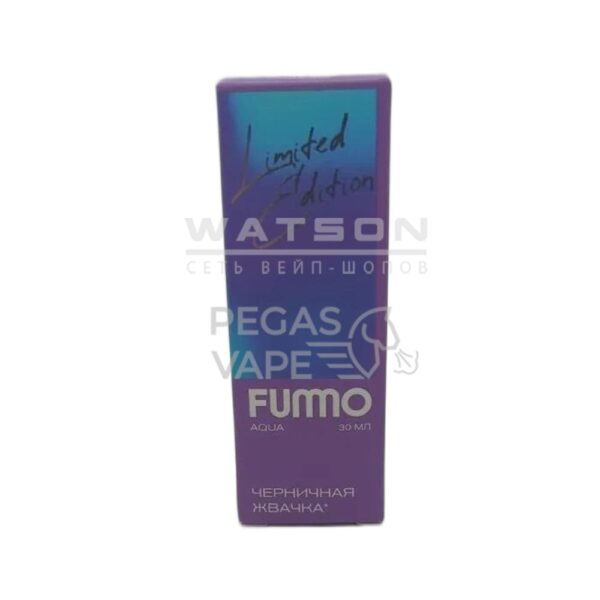 Жидкость Fummo AQUA SUMMER (Черничная жвачка) 30 мл 2% (20 мг/мл) - Купить с доставкой в Красногорске