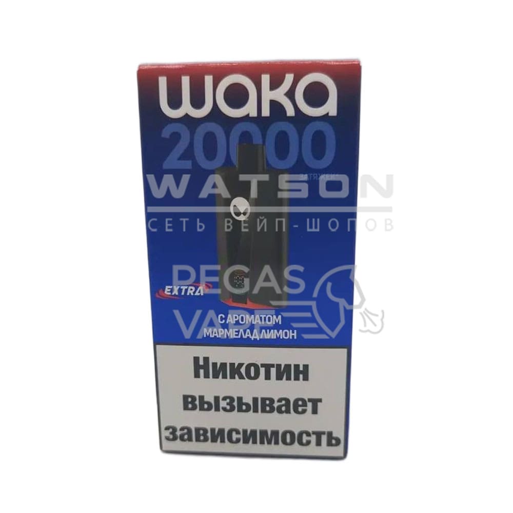 Электронная сигарета Waka Extra V2 20000 (Мармелад лимон) - Купить с доставкой в Красногорске