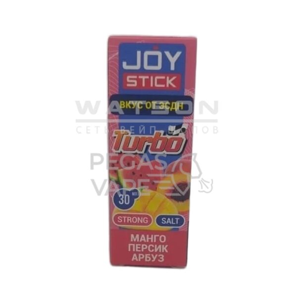 Жидкость JOYSTICK TURBO (Манго персик арбуз) 30 мл 2% (20 мг/мл) - Купить с доставкой в Красногорске