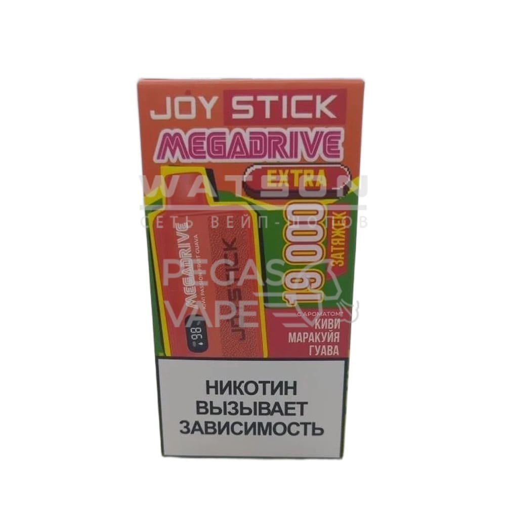Электронная сигарета JOYSTICK Mega Drive Extra 19000 (Киви маракуйя гуава) Электронная сигарета JOYSTICK Mega Drive Extra 19000 (Киви маракуйя гуава) - Купить с доставкой в Красногорске