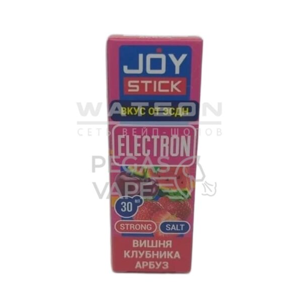 Жидкость JOYSTICK ELECTRON (Вишня клубника арбуз) 30 мл 2% (20 мг/мл) - Купить с доставкой в Красногорске