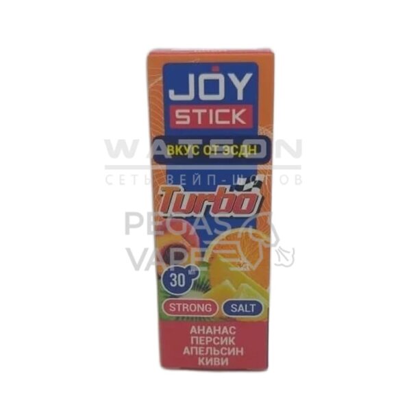 Жидкость JOYSTICK TURBO (Ананас персик -апельсин киви) 30 мл 2% (20 мг/мл) - Купить с доставкой в Красногорске