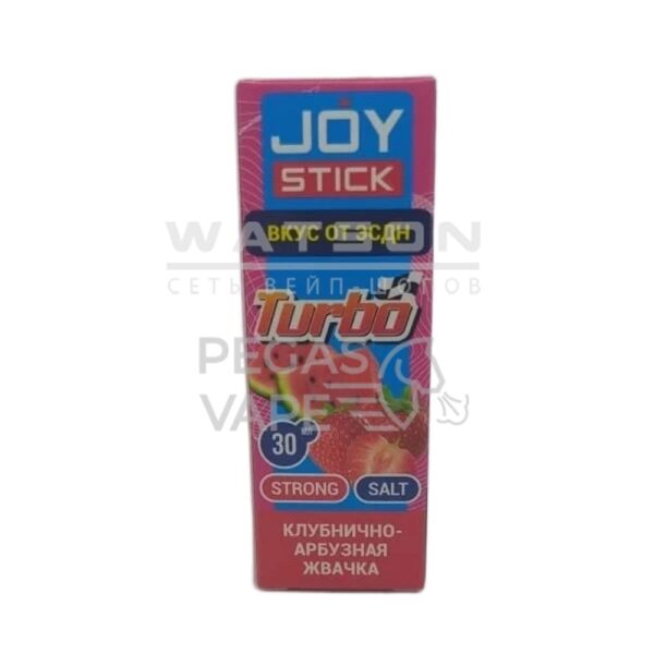 Жидкость JOYSTICK TURBO (Клубнично -арбузная жевательная резинка) 30 мл 2% (20 мг/мл) - Купить с доставкой в Красногорске