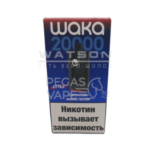 Электронная сигарета Waka Extra V2 20000 (Ананас персик) - Купить с доставкой в Красногорске