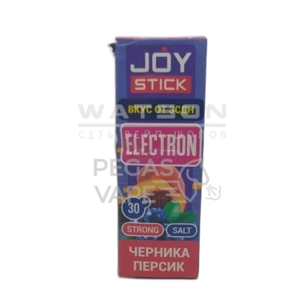 Жидкость JOYSTICK ELECTRON (Черника персик) 30 мл 2% (20 мг/мл) - Купить с доставкой в Красногорске