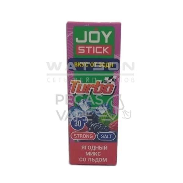 Жидкость JOYSTICK TURBO (Ягодный микс лед) 30 мл 2% (20 мг/мл) - Купить с доставкой в Красногорске
