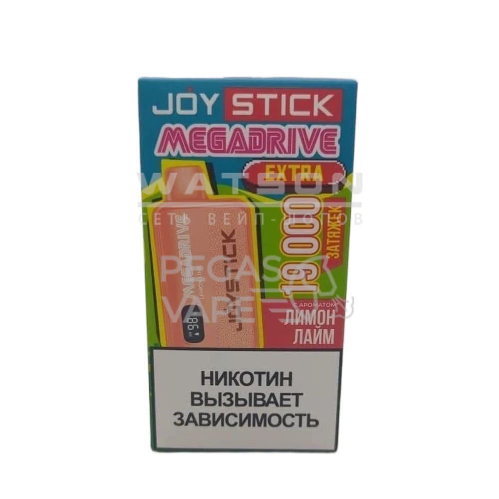 Электронная сигарета JOYSTICK Mega Drive Extra 19000 (Лимон лайм) Электронная сигарета JOYSTICK Mega Drive Extra 19000 (Лимон лайм) - Купить с доставкой в Красногорске