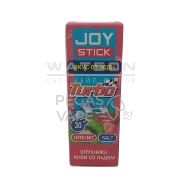 Жидкость JOYSTICK TURBO (Клубника киви лед) 30 мл 2% (20 мг/мл) - Купить с доставкой в Красногорске
