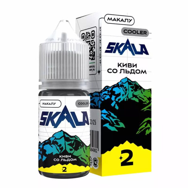 Жидкость SKALA Salt Strong 30 мл Макалу (киви со льдом) - Купить с доставкой в Красногорске