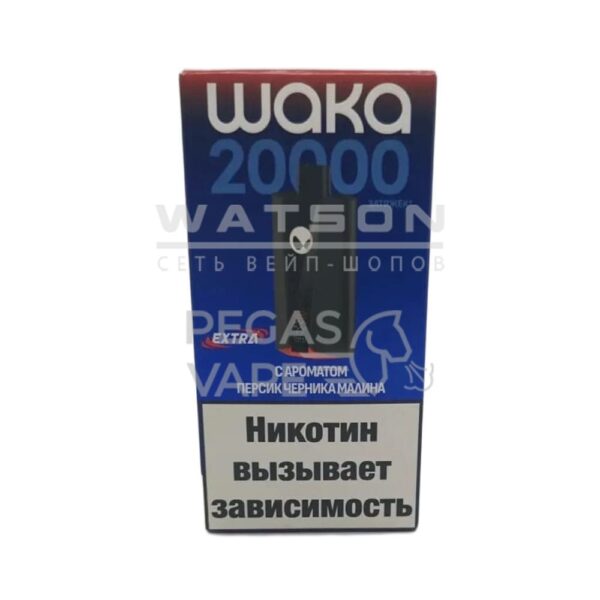 Электронная сигарета Waka Extra V2 20000 (Персик черника малина) - Купить с доставкой в Красногорске