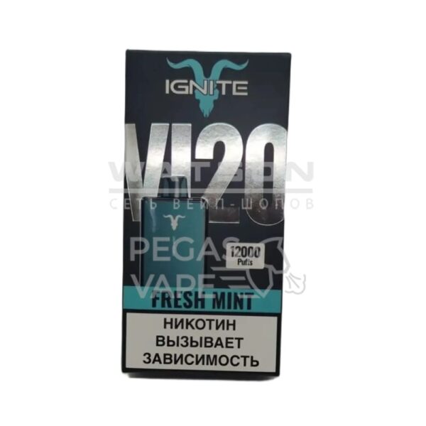Электронная сигарета IGNITE V120 Green (Свежая мята) - Купить с доставкой в Красногорске