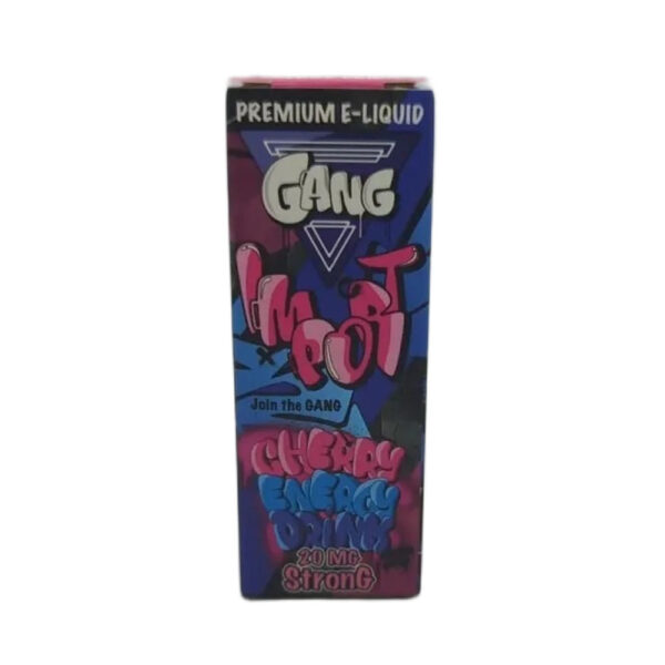 Жидкость Gang IMPORT Strong (Черешня энергетик) 30 мл 2% (20 мг/мл) Strong - Купить с доставкой в Красногорске