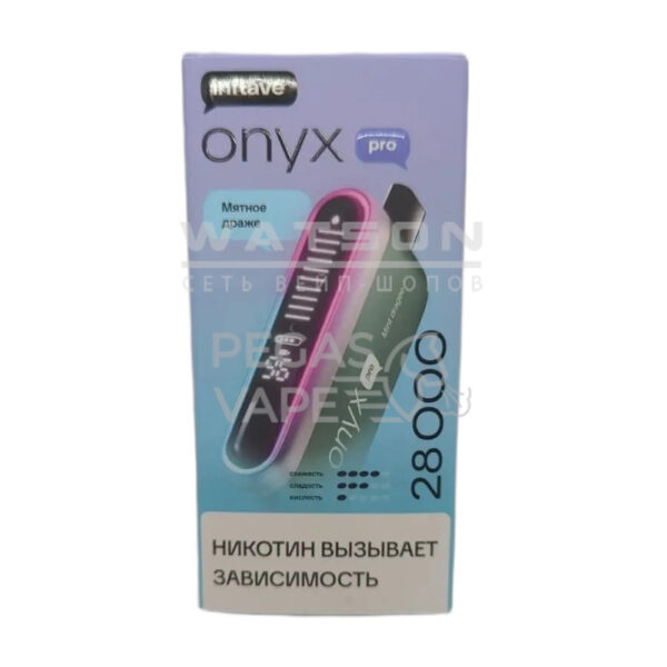 Электронная сигарета INFLAVE ONYX PRO 28000 (Мятное драже) - Купить с доставкой в Красногорске