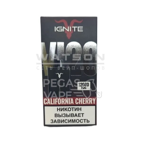 Электронная сигарета IGNITE V120 Black (Калифорния вишня) - Купить с доставкой в Красногорске